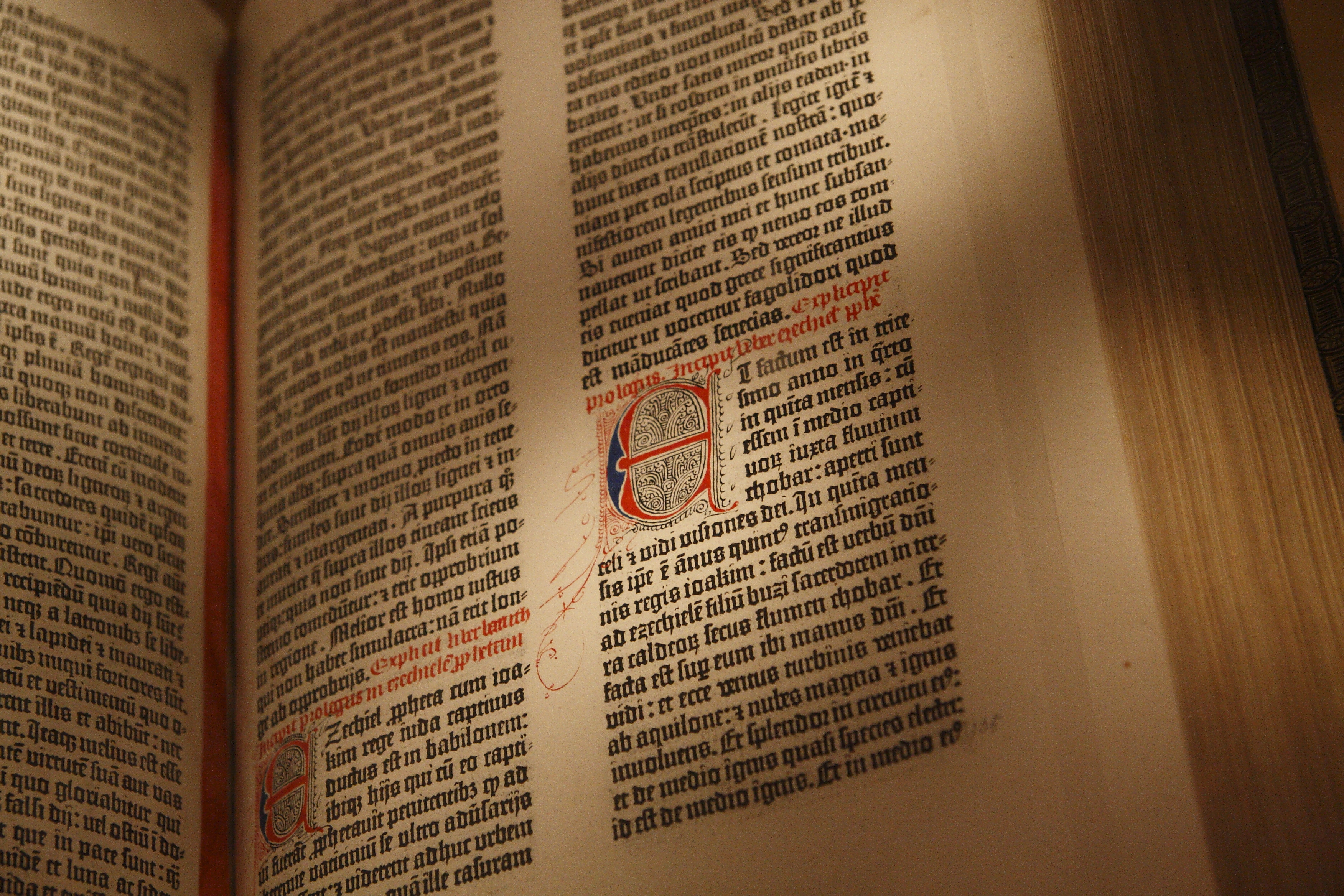 The shop gutenberg bible
