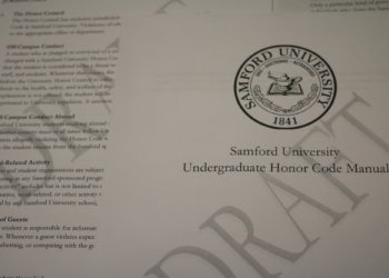 Faculty Senate planning to vote on Honor Code