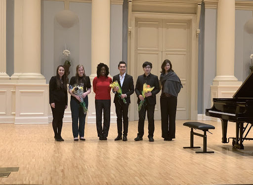 Students win scholarships from piano competition