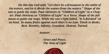 Sons of Light release new riddle