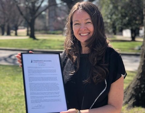 Alumn Jill Robinson selected as 2021 School of the Arts Woman of the Year