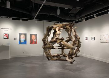 Senior art students Herzog and Weldy shows on joint display in Art Gallery