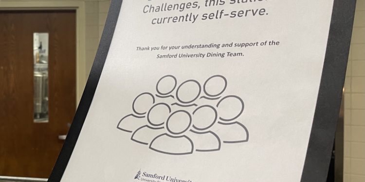 Meal swipes corrected but labor shortage continues