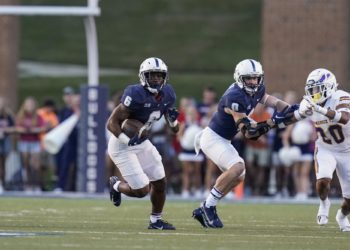 Samford running back Demarcus Ware (Photo Courtesy of Samford Sports)