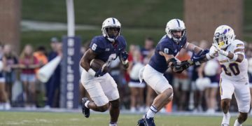 Samford running back Demarcus Ware (Photo Courtesy of Samford Sports)