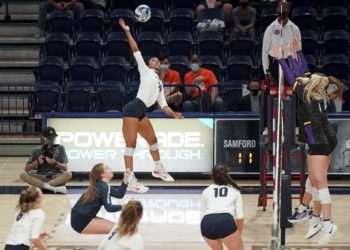 Samford volleyball struggles in formidable pre-conference schedule