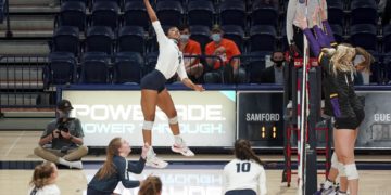 Samford volleyball struggles in formidable pre-conference schedule
