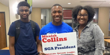 Collins and Jefferson elected SGA President, VP