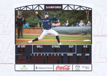 Samford Baseball reaping benefits from new scoreboard