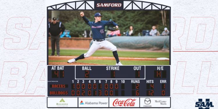 Samford Baseball reaping benefits from new scoreboard
