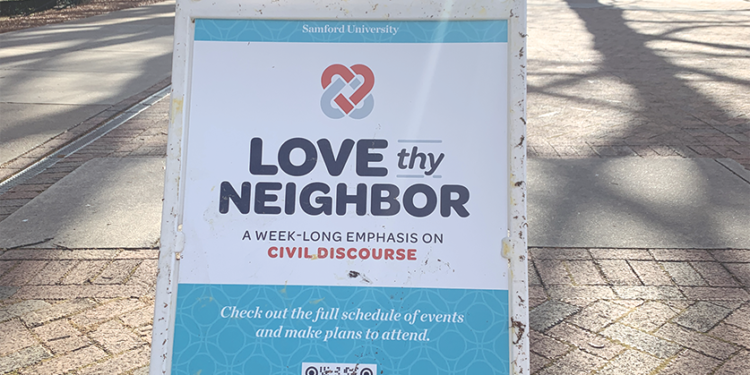 President Taylor speaks about civil discourse