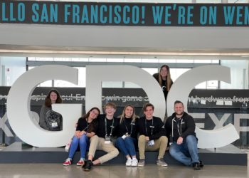 Game Design majors attend conference in California