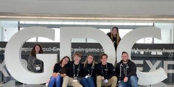 Game Design majors attend conference in California