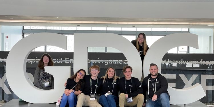 Game Design majors attend conference in California