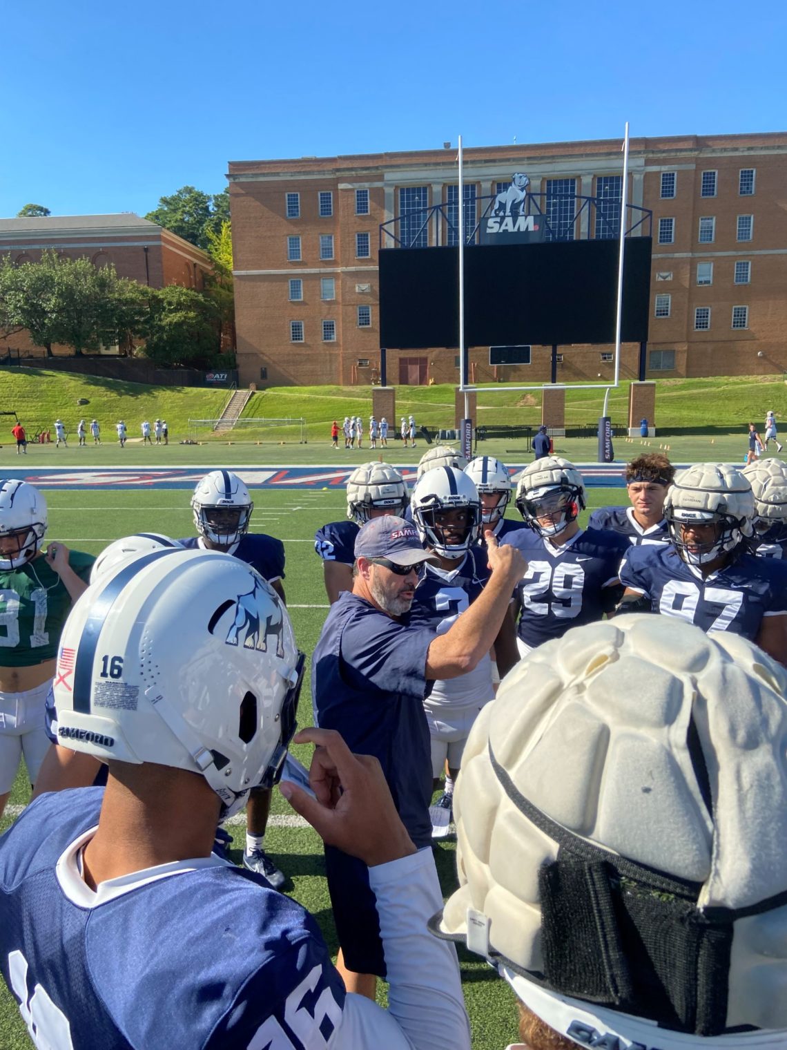 New Defensive Coordinator Makes Statement In Athens The Samford Crimson