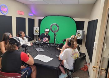 Dr. Daniel Haun on new campus podcast studio