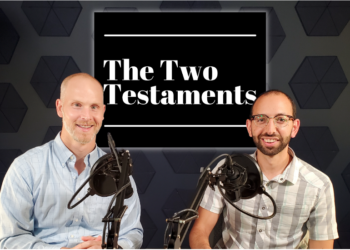 Professors Will Kynes and Rony Kozman host their podcast "The Two Testaments"