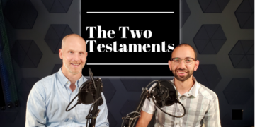 Professors Will Kynes and Rony Kozman host their podcast "The Two Testaments"