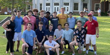 Beta Theta Pi's inaugural pledge class