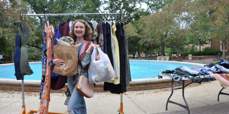 Alumn Marley Davis shops at Threads.