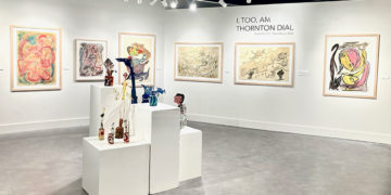 Dial's art on display in the Samford Art Gallery