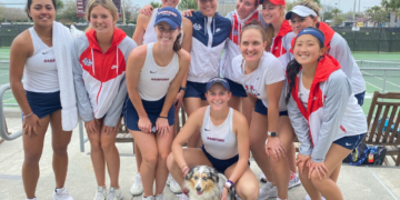 Mens and Womens Tennis Teams Compete on the Road 