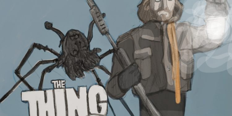 The sci-fi/horror classic stars Kurt Russell in the leading role.