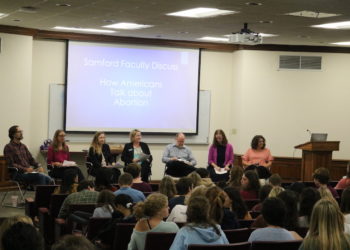 Samford Hosts Faculty Panel Discussion: “How America Talks about Abortion”
