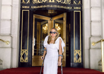 Lauren Bell advocates for inclusivity in the world of fashion.