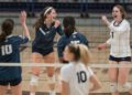 Volleyball closes out home slate