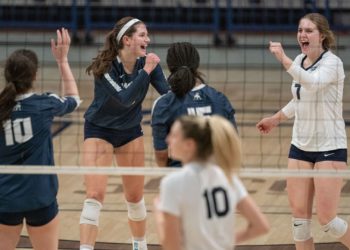 Volleyball closes out home slate