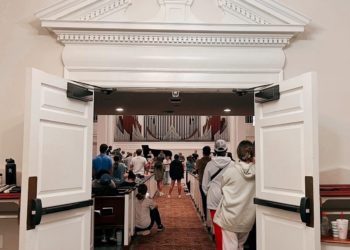 Revival ignites inside Reid Chapel 
