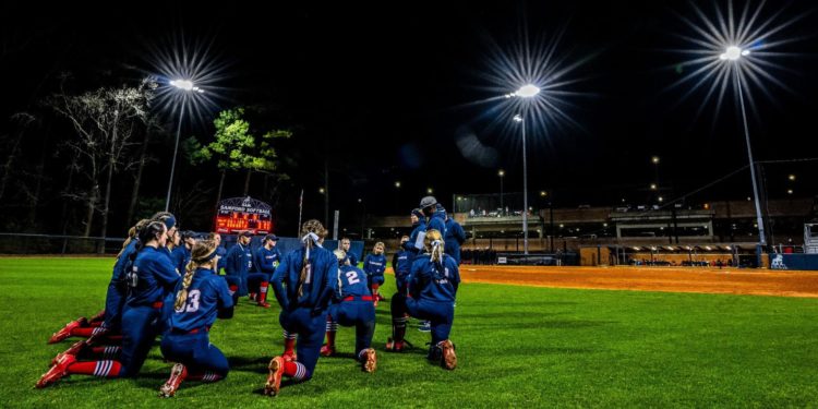 Softball off to slow start