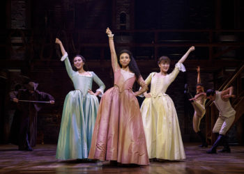 Stephanie Umoh (center) and Alysha Deslorieux (left) had a spectacular performance.