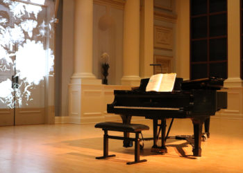 Wang's performance took place in Brock Recital Hall.
