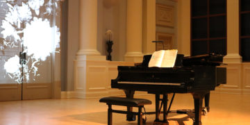 Wang's performance took place in Brock Recital Hall.