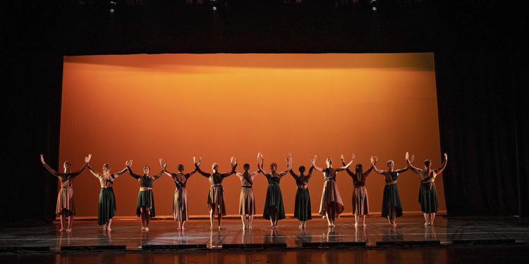 Samford Dance Company performers pose at last year's dance concert.