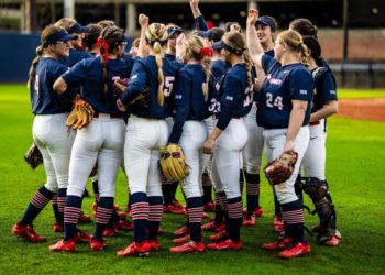 Softball inconsistent in SoCon play