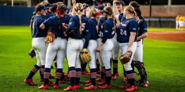 Softball inconsistent in SoCon play
