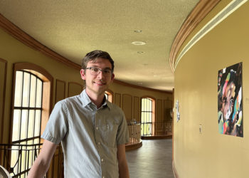 Thomas Walker’s art exhibition was inspired by his own life experiences.