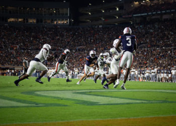 Football falls to Auburn 45-13