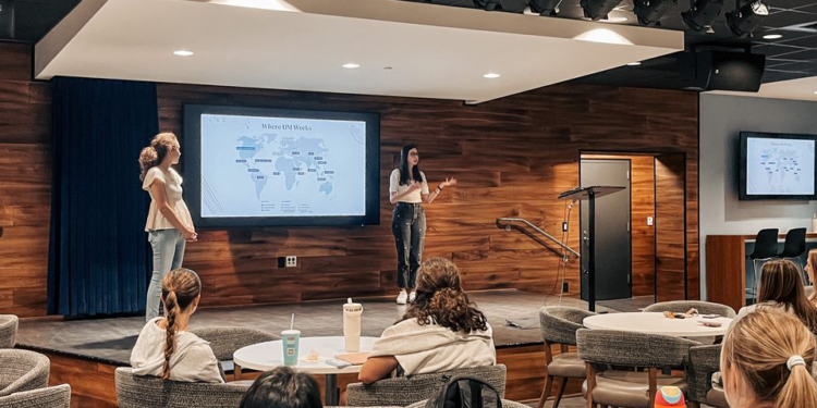 Pop-up thrift shop for a mission