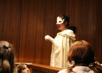 Theatre students host murder mystery masquerade