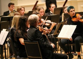 Samford Orchestra performs dance music