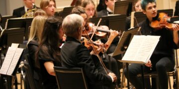Samford Orchestra performs dance music
