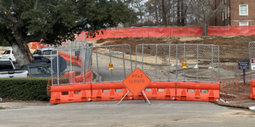 Construction on campus increases parking complications