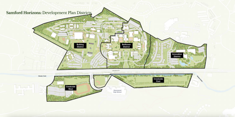 Samford announces 27-acre expansion plan