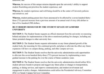 The Parking Problem Persists