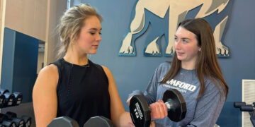 Student personal trainers at Seibert