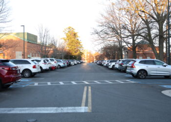 Students pay for second half of parking pass